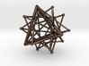 Compound of six tetrahedra 3d printed 