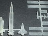 1/1000 NASA Saturn 5 Rocket 3d printed 