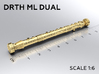 DRTH ML DUAL keychain 3d printed 