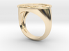 Dainty Angel Signet Ring Size 7.5 3d printed 