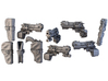 Weapon Model 2 pack bolterRevolver Imperial yfists 3d printed 
