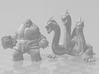 Ogre Berserker DnD miniature fantasy games and rpg 3d printed 