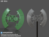 SID_W22 Giant Lewa Battle Axe Bionicle 3d printed 