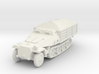 Sdkfz 251 D Pritschen (covered) 1/120 3d printed 