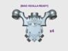4x Mag Vexilla - Chaos:1 PACs 3d printed (Vexilla/Banner Sold Separately)