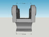 1:50 - Quick Coupler SET for 20-25t excavators 3d printed Larghezza 5 mm - 5 mm width