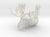 Moose Trophy Voronoi 3d printed 