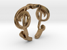 Treble Clef Ring (Size 5)  3d printed 