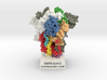 SARS-CoV-2 Spike Glyocoprotein 'Closed' 6VXX-v2 3d printed 