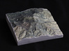 San Jacinto Peak, California, USA, 1:150000 3d printed 