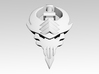 Alien Skull Shoulder Icons x50 3d printed Product is sold unpainted.