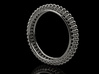 Delicate spherical ring 3d printed 