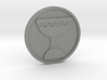 Ace of Cups Coin 3d printed 