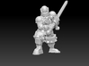 Character Series: Zweihander Knight 3d printed 