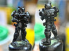 Space Owl Warrior 3d printed Black Primed