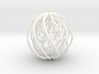 Suspended Icosahedron Ornament 3d printed 