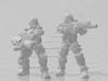 Talon Trooper with minigun 1/60 miniature game rpg 3d printed 