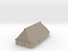 1/300 North German Timberframe House - clay wall 3d printed 