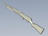 1/12 scale SKS Type 45 rifle & bayo folded x 1 3d printed 