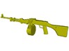 1/12 scale RPD Soviet machinegun x 1 3d printed 