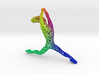 Hanging dynamic Dancer 3d printed 