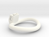 Cherry Keeper Ring - 57x46mm Wide Oval -8° ~51.6mm 3d printed 