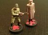 Leaders: USSR 3d printed General with greatcoat and ushanka. Pieces sold unpainted.