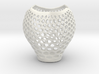Strawberry-like voronoi style vase 3d printed 