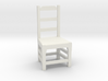 1:48 Simple Dining Chair 3d printed 