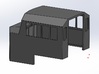 HO scale RLS Dash 8.5 cab for Atlas NS #8501 3d printed 