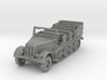 Sdkfz 7 early (open) 1/144 3d printed 