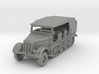 Sdkfz 7 early (covered) 1/144 3d printed 