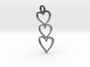 Heart Love Charm Necklace n48 3d printed 