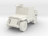 Jeep Willys Armored 1/56 3d printed 