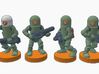 Pill Bot Infantry 3d printed 