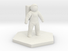 Basic Astronaut hex base figure 3d printed 