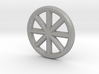Wagon Wheel Pendant 3d printed 
