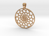 Voronoi's spiral [pendant] 3d printed 