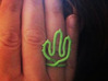 cactusring size 6 3d printed cactus ring