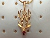 Stag pendant 3d printed 