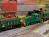 N Gauge Thomas Hill Vanguard Diesel Shunter 3d printed Part finished model with Graham Farish Class 03 & 08 shunters. 