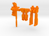 Junkion Production Team RoGunners 3d printed Orange Parts