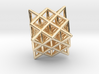 64 Tetrahedron Grid Outline Unfilled 3d printed 