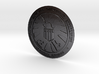 Shield badge 3d printed 