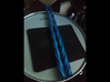 16in. Unicorn Drumsticks (roughly 2B) 3d printed Practicing on a mousepad to mute the sound of the snare and empty ringing!!
