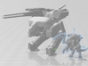 MG Rex 6mm mech Infantry miniature model Epic scif 3d printed 