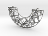 Voronoi arc pendant 3d printed 