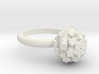 Geometric Bead ring  3d printed 
