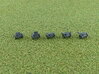 German sd.Ah. 32 & 33 Ammo Trailer 1/285 6mm 3d printed 