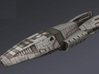 Battlestar Galactica Adamant Class frigate 3d printed 